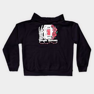 Valentine’s day On Off single season Kids Hoodie